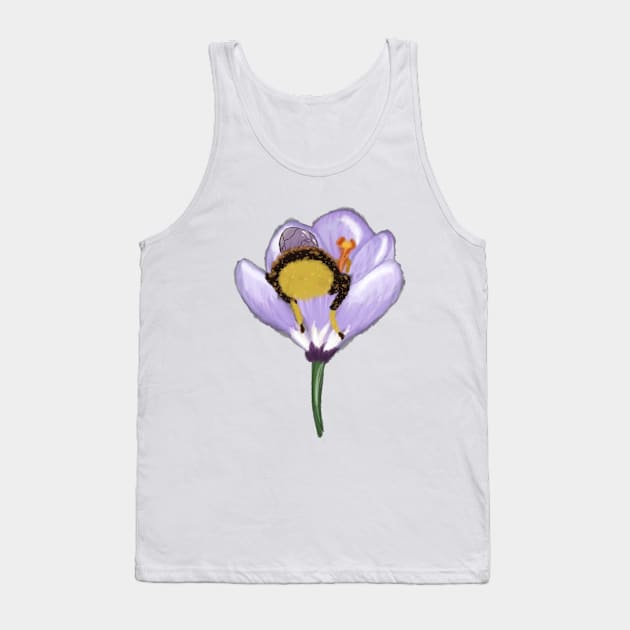 Sleepy bee Tank Top by TheUndeadDesign